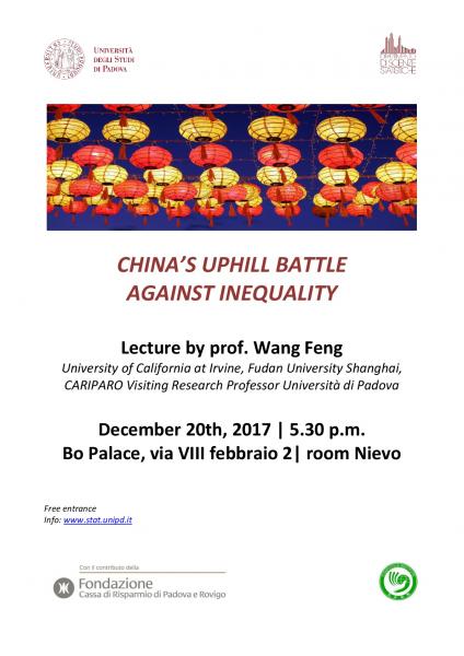 locandina wang feng's conference